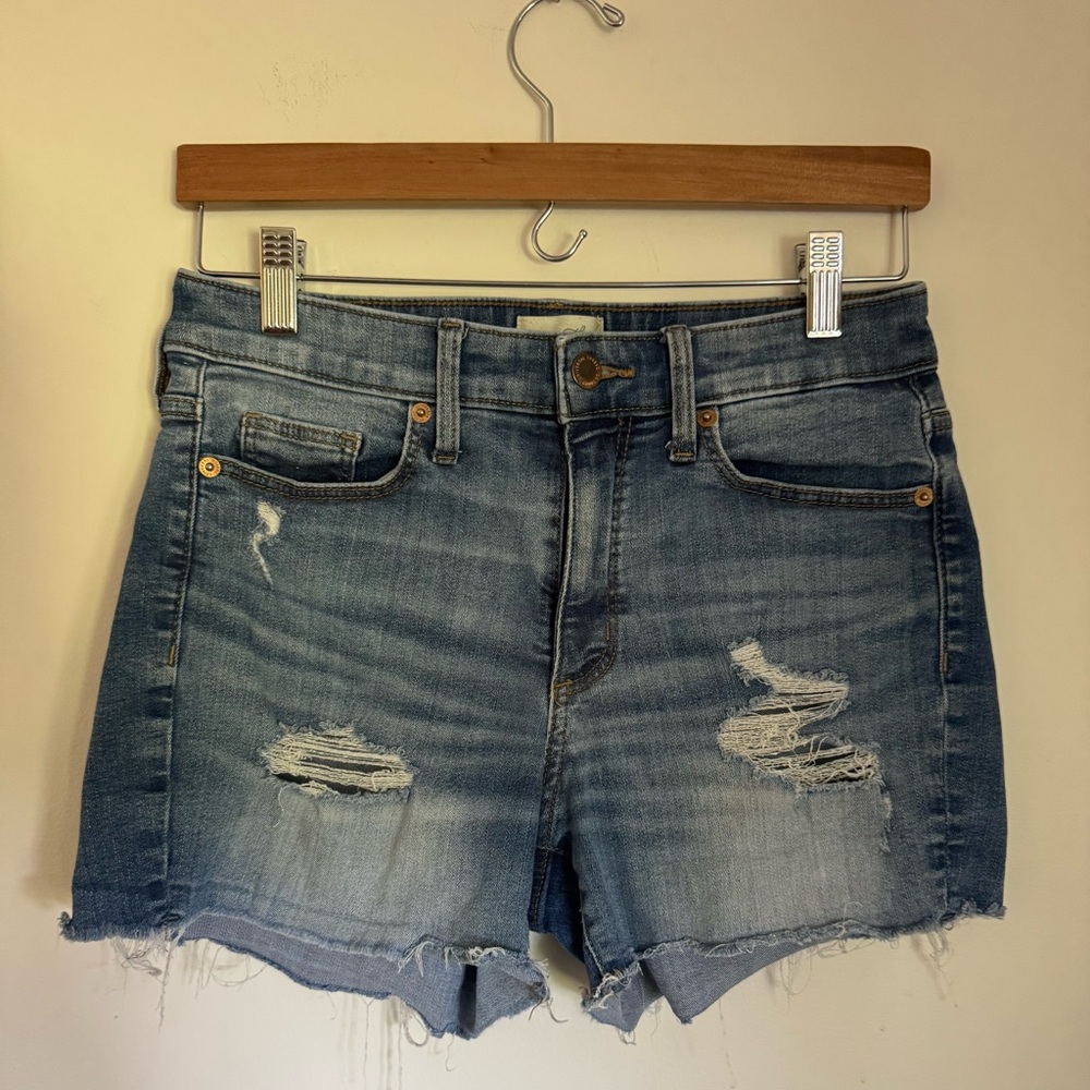 Universal Thread Women’s High Rise Midi Shorts, Size 6 (28)
